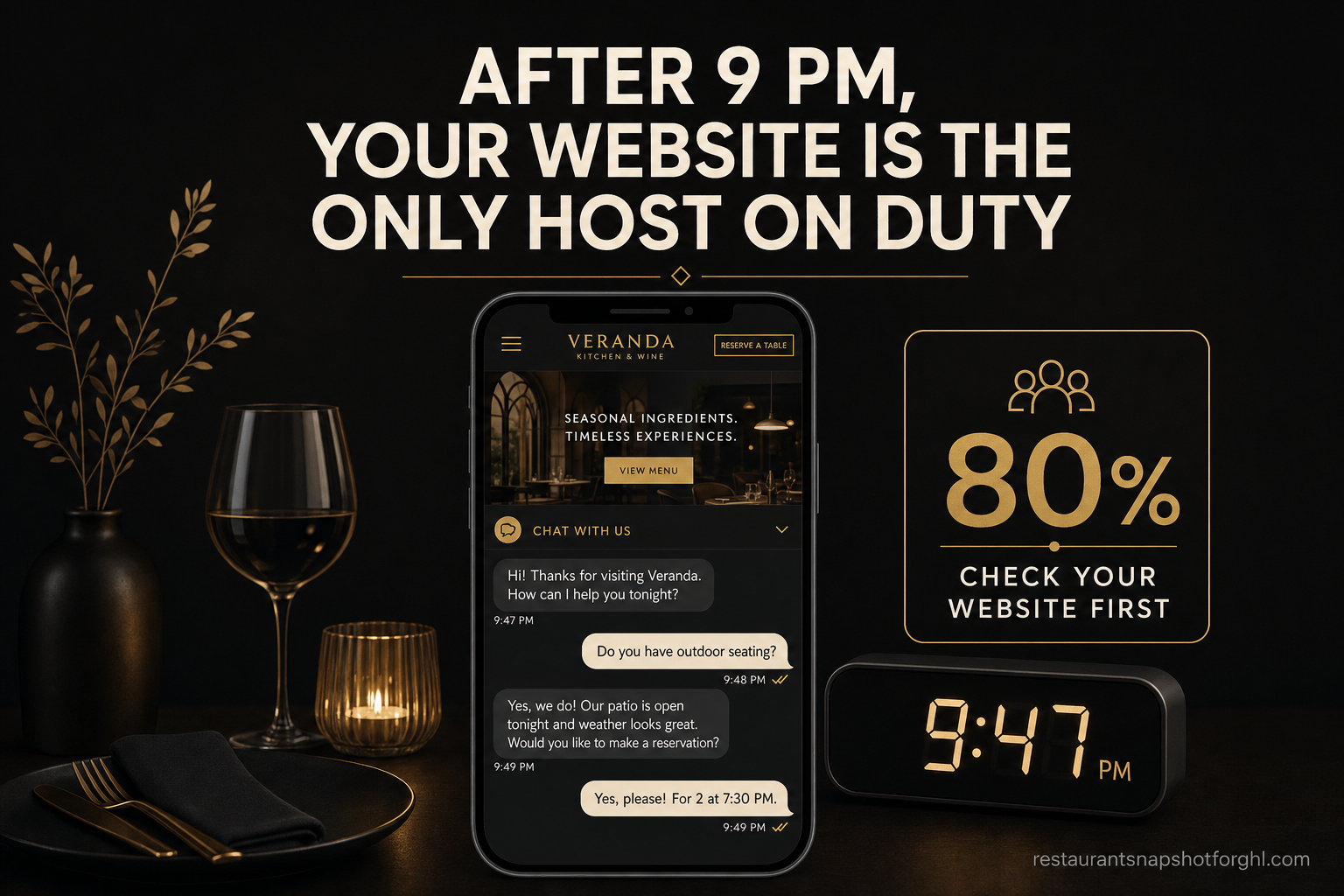Why Tampa Restaurants Are Losing After-Hours Bookings Without an AI Chatbot (2026)